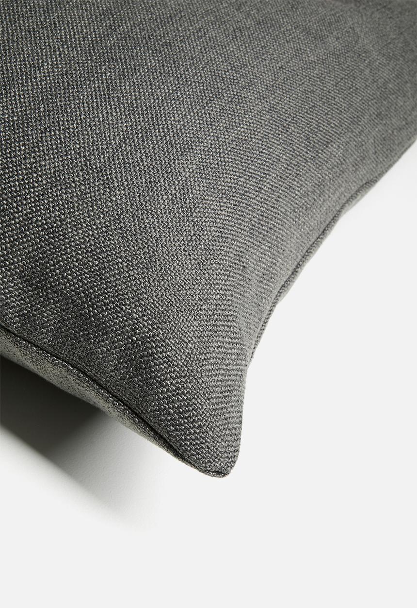 Sixth Floor - Cullinan cushion cover - Charcoal