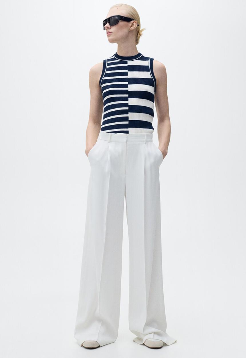MANGO - Top Zunga - Navy