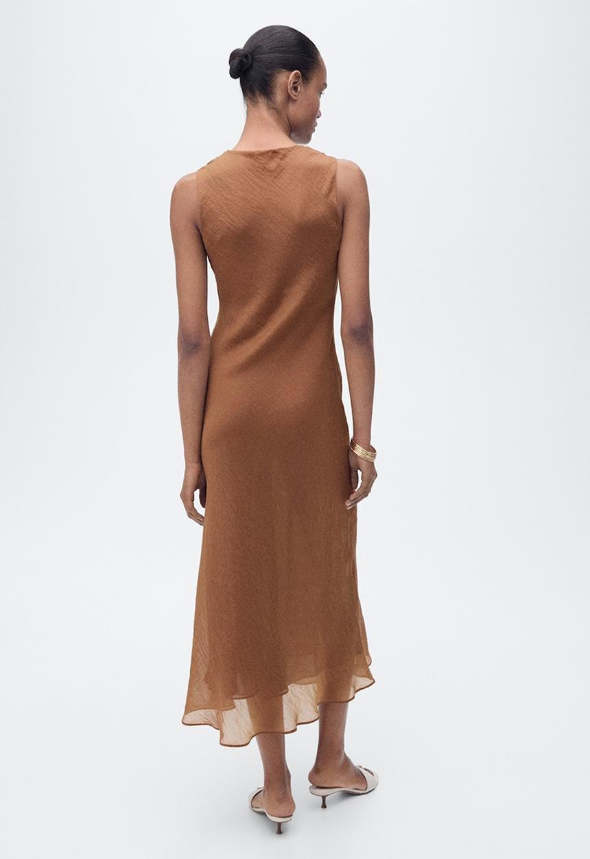 MANGO - Dress Cleo - Brown