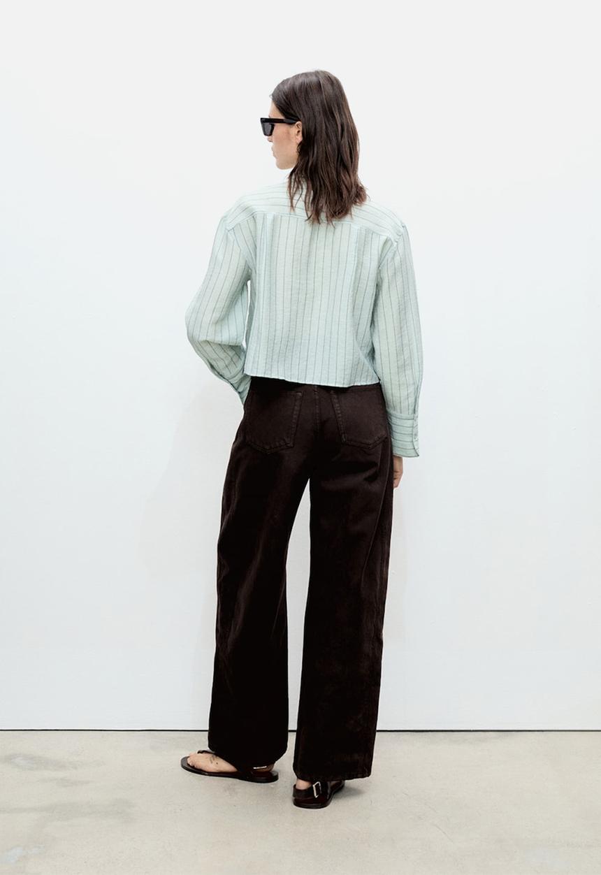 MANGO - Shirt Badal - Green