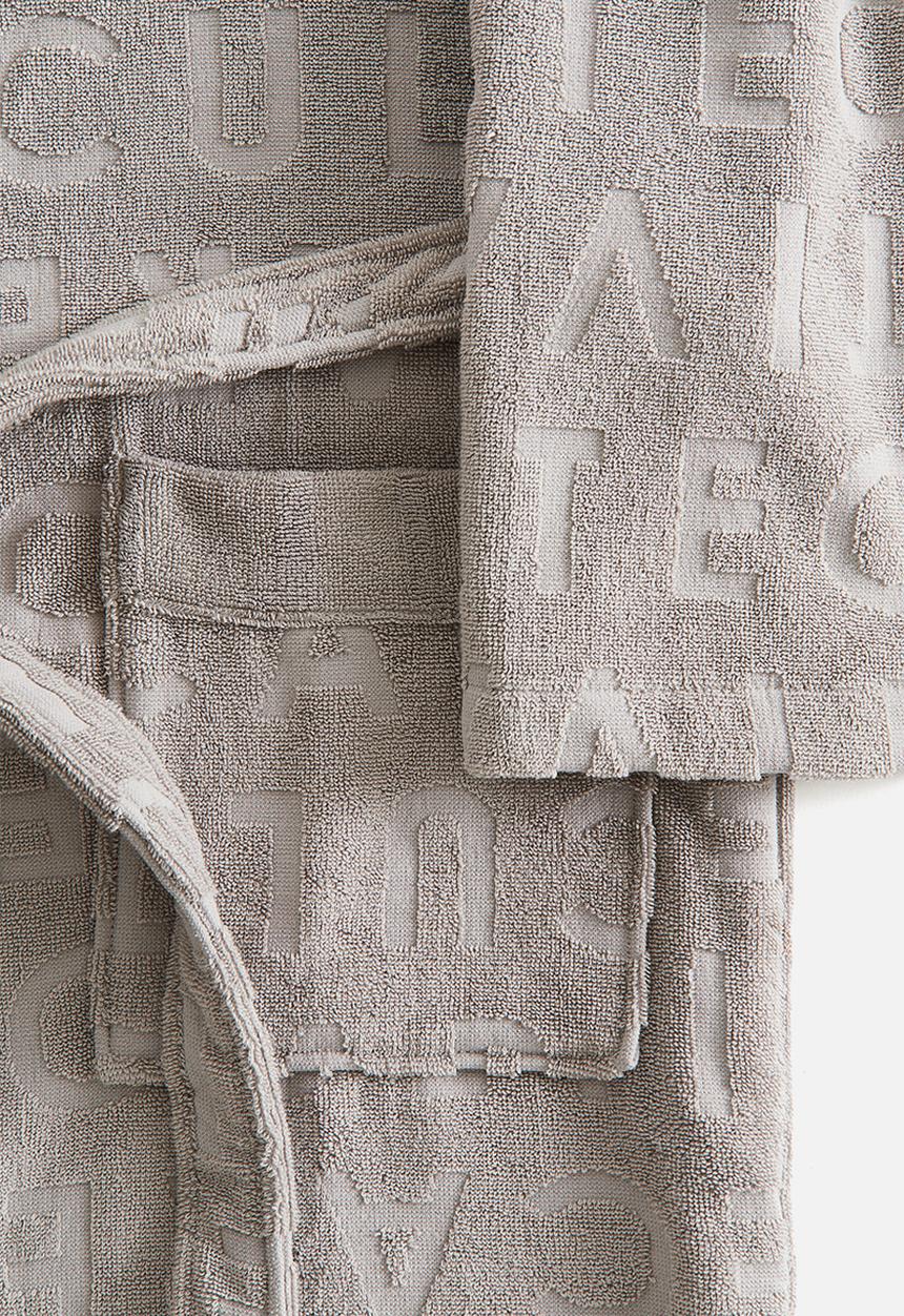 H&M - Terry dressing gown - grey 