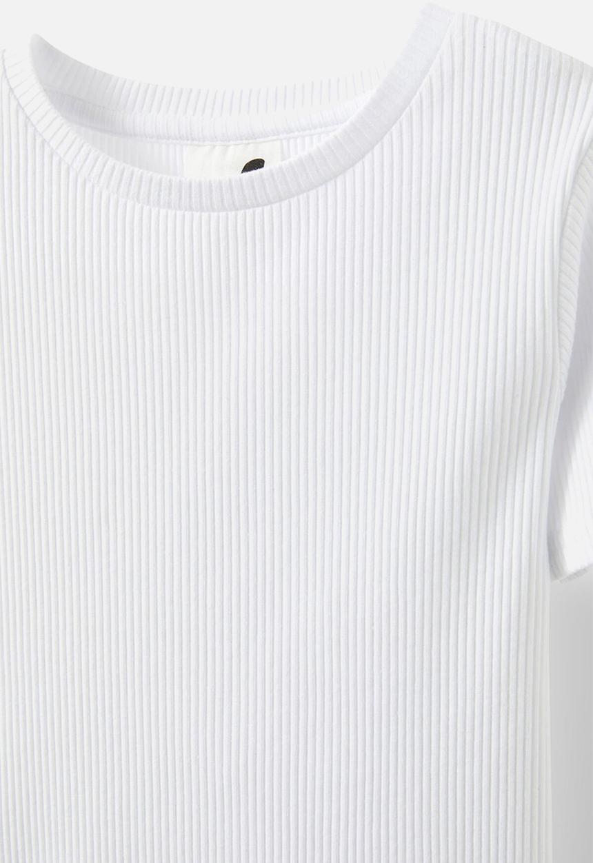 Cotton On - Raya baby tee - white