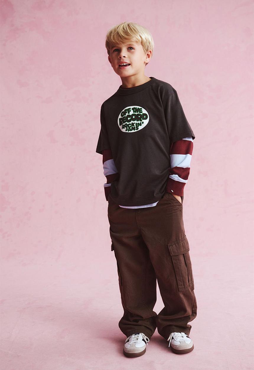 Cotton On - Jonny Short Sleeve Graphic Print Tee - Phantom Wash/Off The Record Rockin Jams