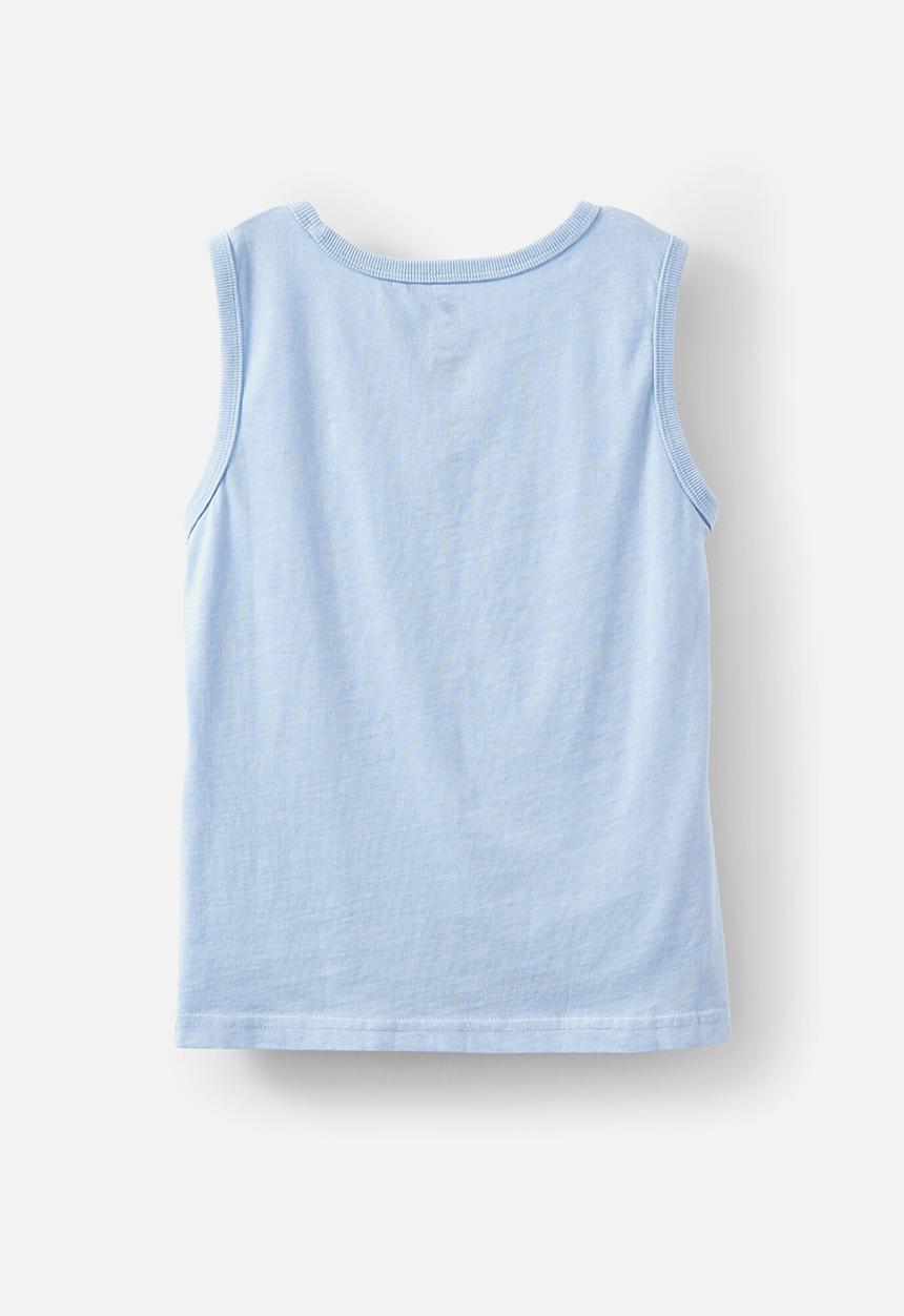 Cotton On - The Essential Tank - Dawn Blue Wash