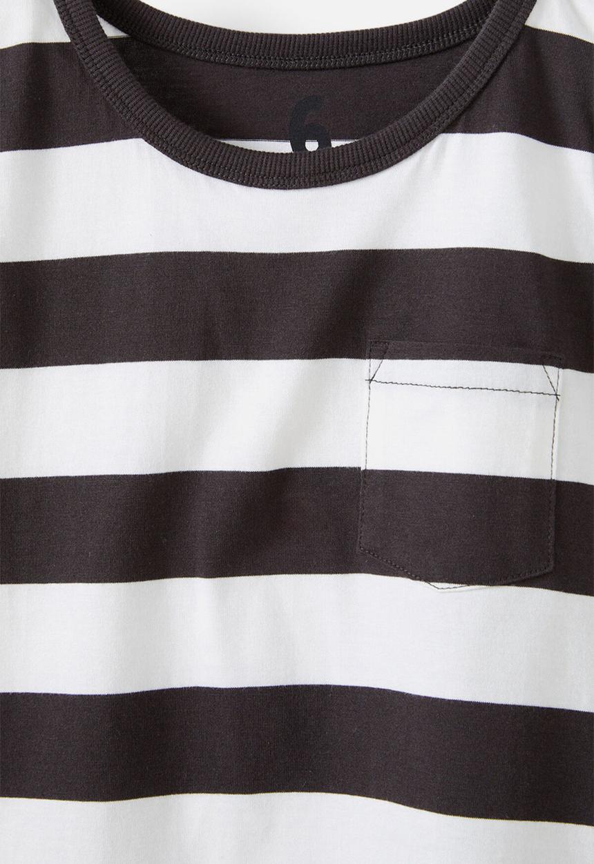 Cotton On - The Essential Tank - Phantom/Vanilla Stripe