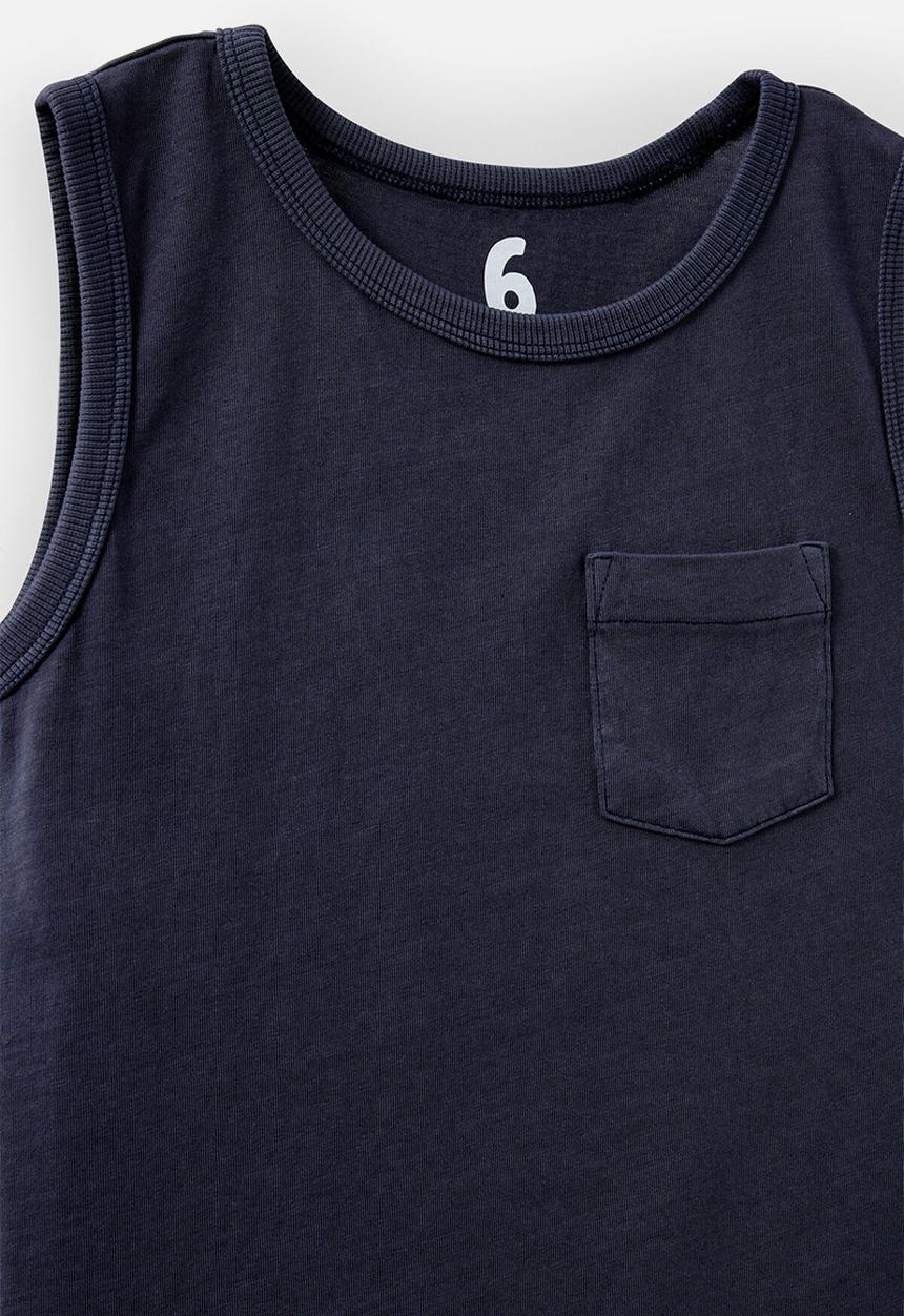 Cotton On - The Essential Tank - Squid Ink Wash