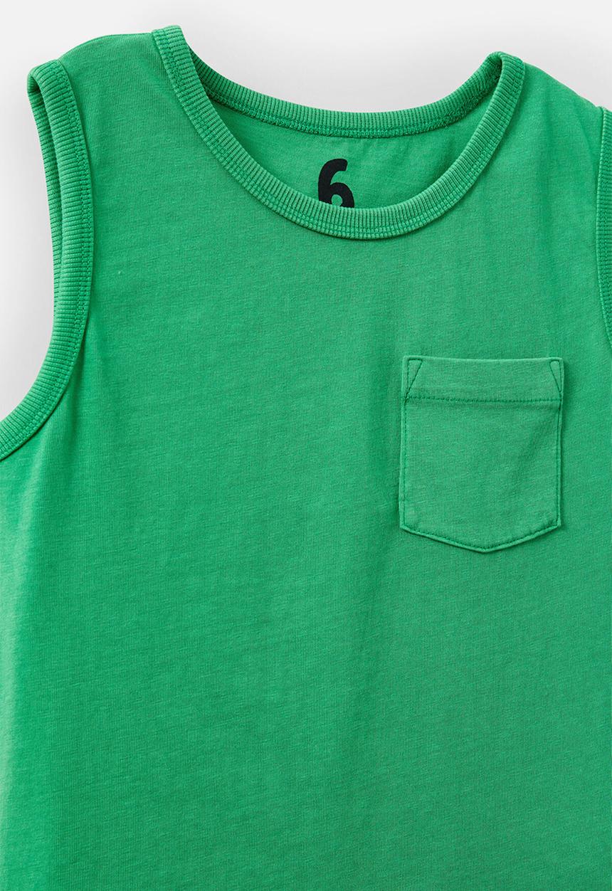 Cotton On - The Essential Tank - Island Green Wash