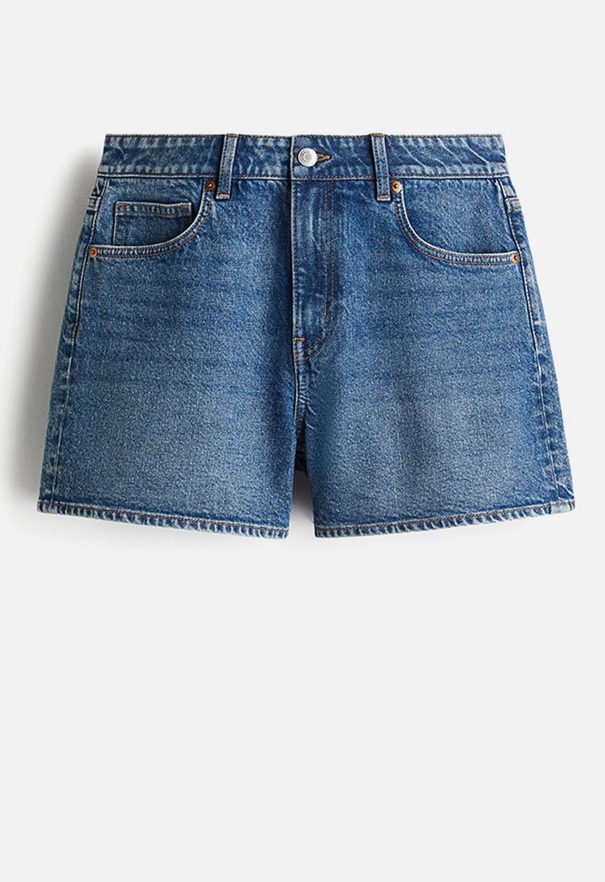 H&M - Denim shorts - denim blue