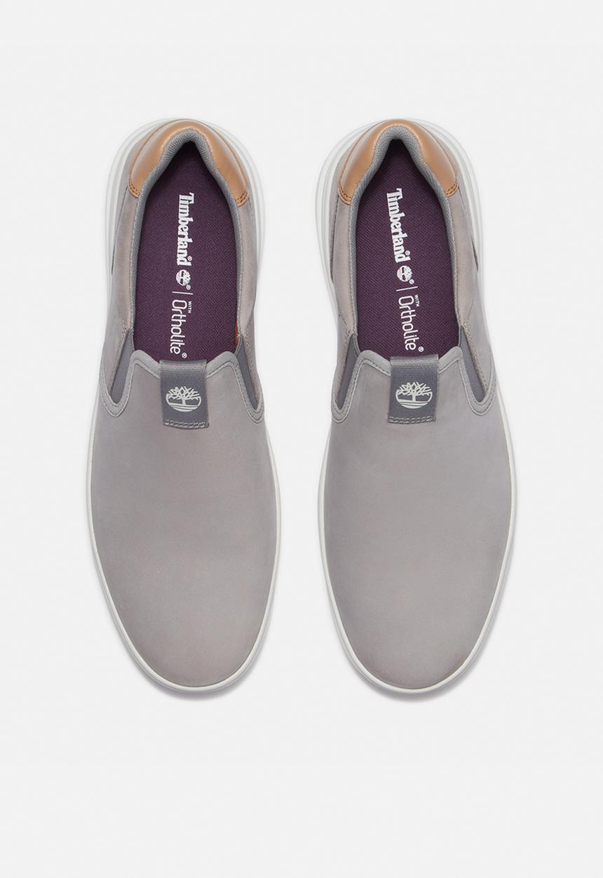 Timberland - Low slip on sneaker - light grey nubuck