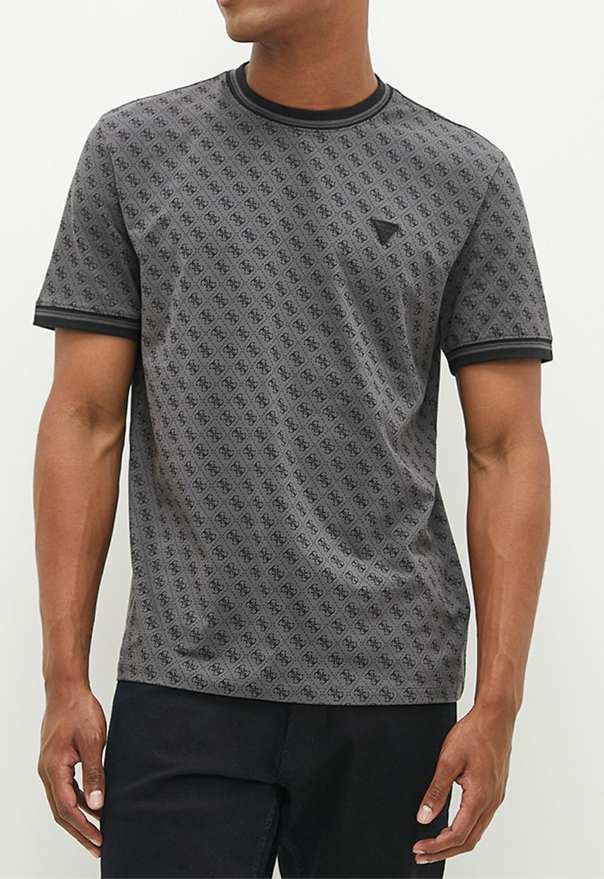 GUESS - Marshall T-shirt - 4g aop black
