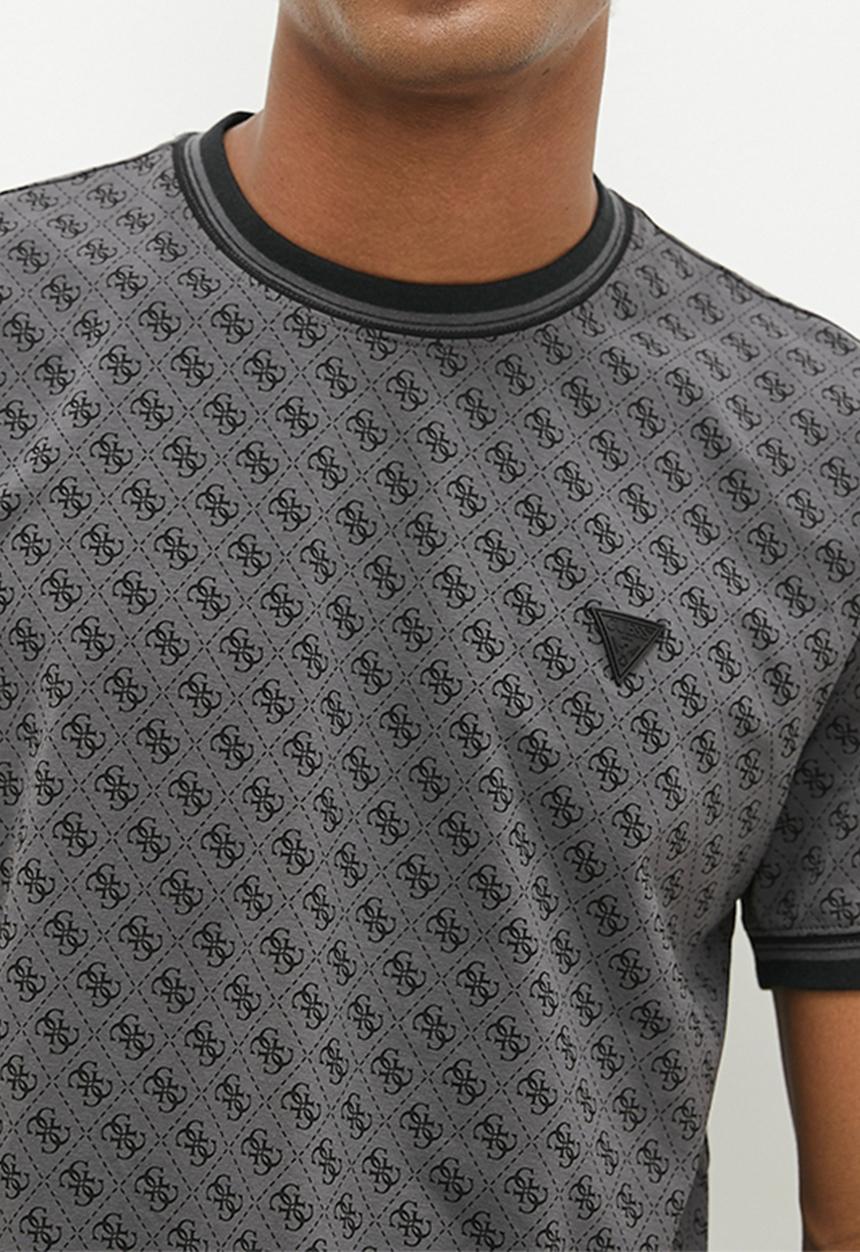 GUESS - Marshall T-shirt - 4g aop black