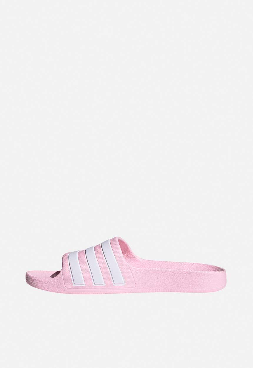 adidas Performance - Adilette Aqua K - Clear Pink / Cloud White / Clear Pink