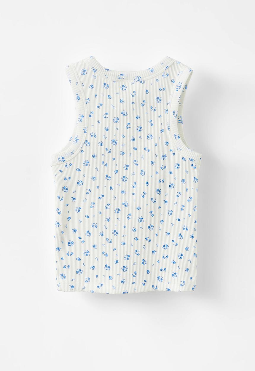 Cotton On - Eleanor tank - vanilla/edith ditsy