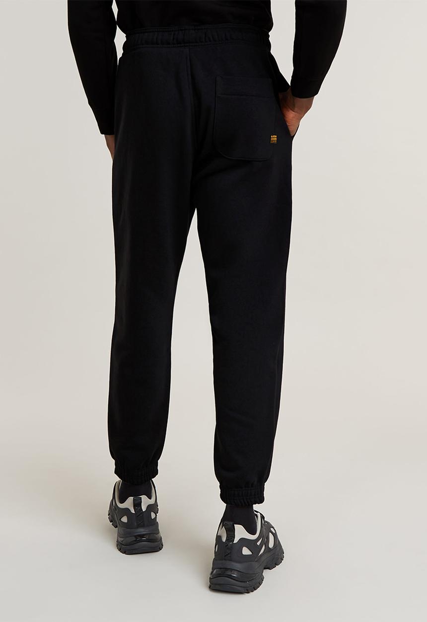 G-STAR - Embro print loose tapered sw pant - dk black