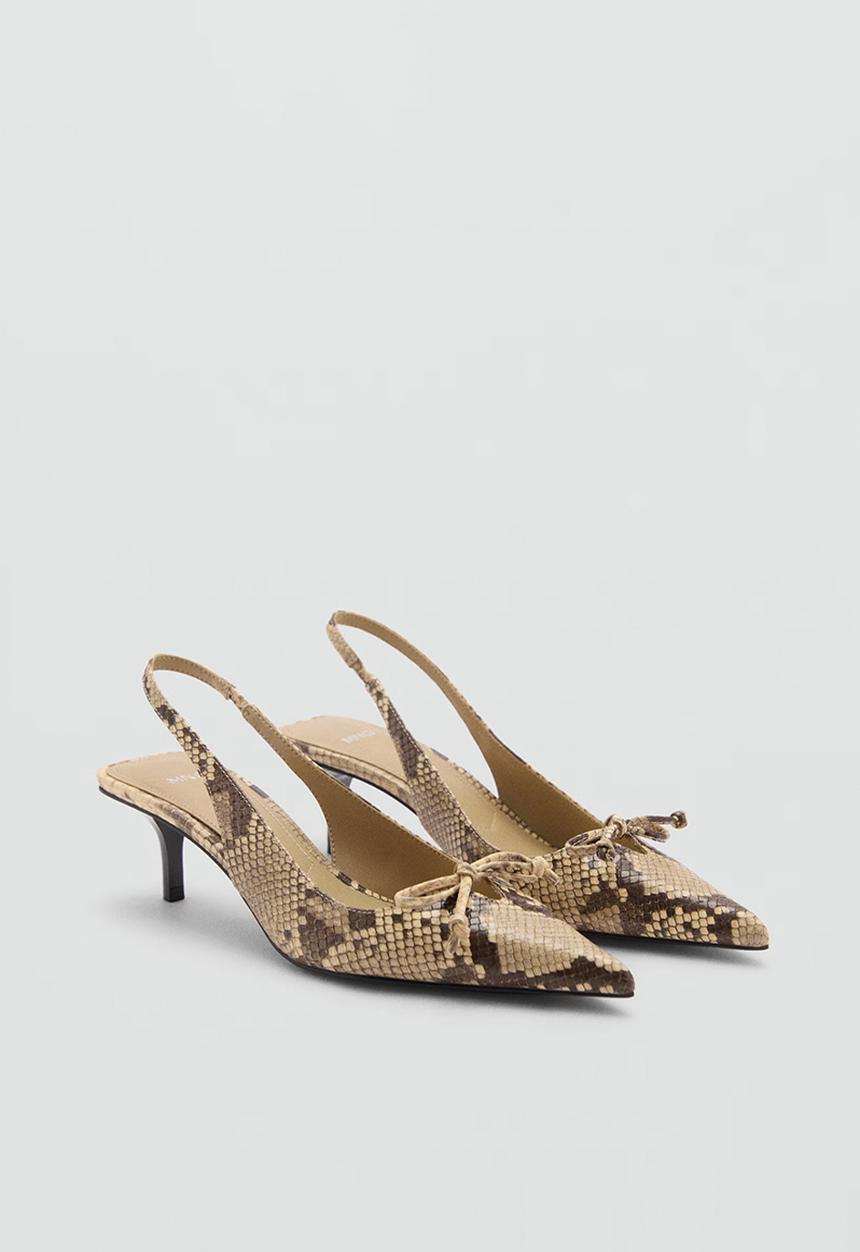 MANGO - Touly heel - light beige