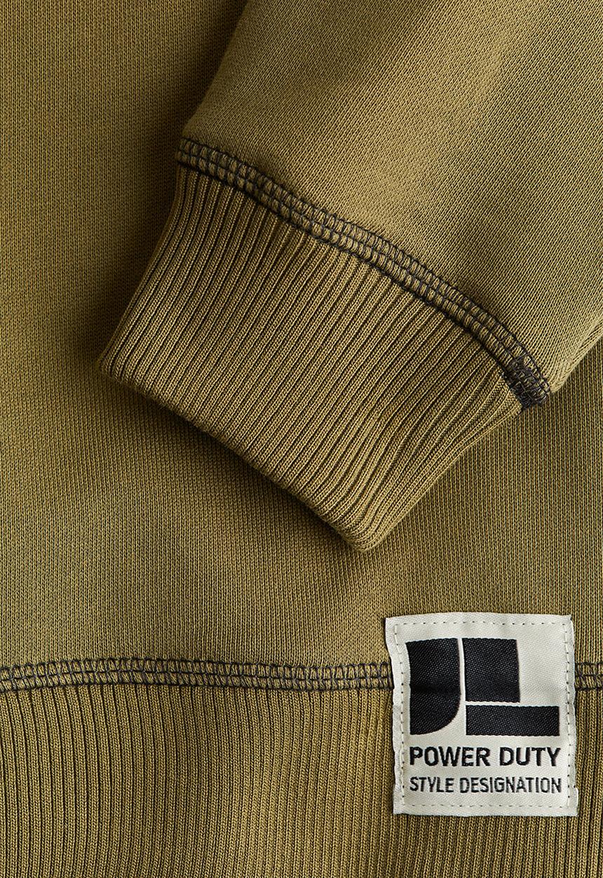 H&M - Cotton sweatshirt - khaki green