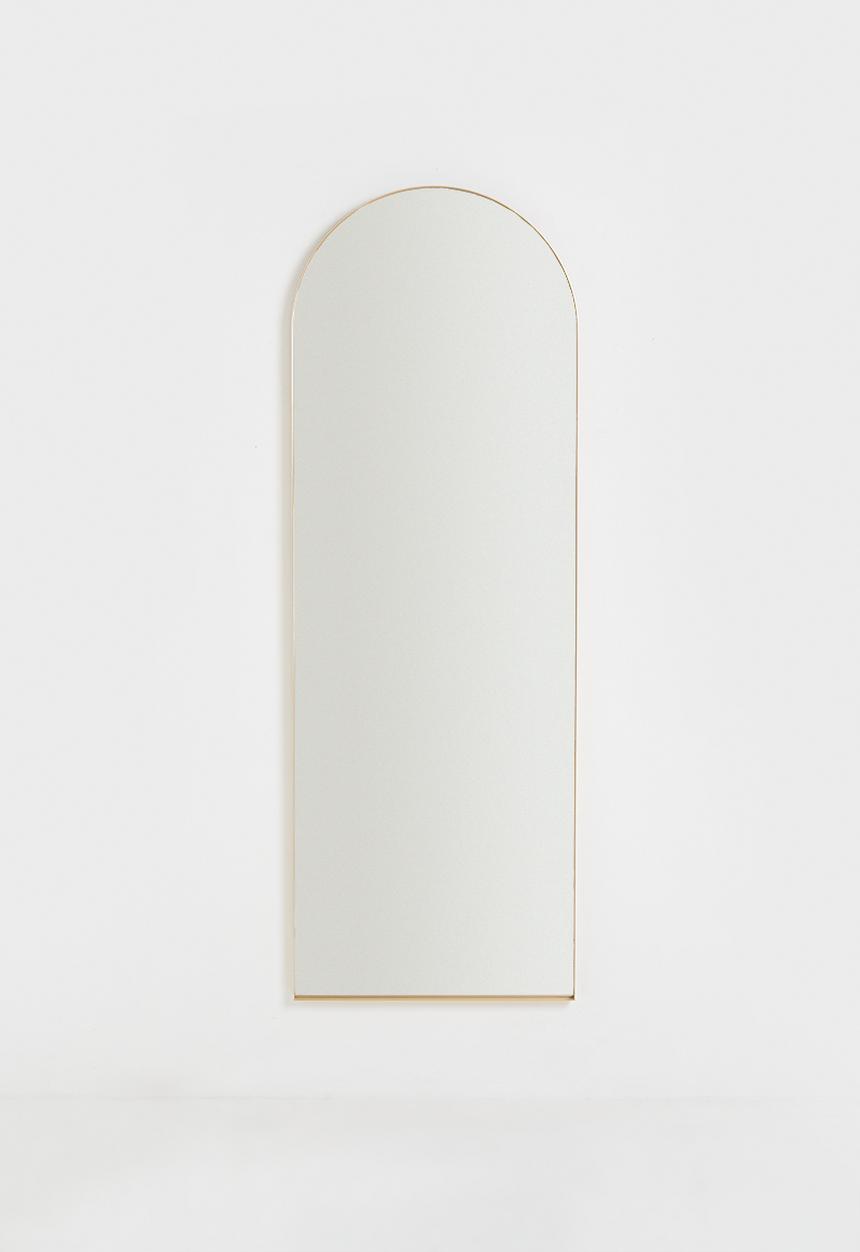Sixth Floor - Arch Frame Mirror - Brushed Gold