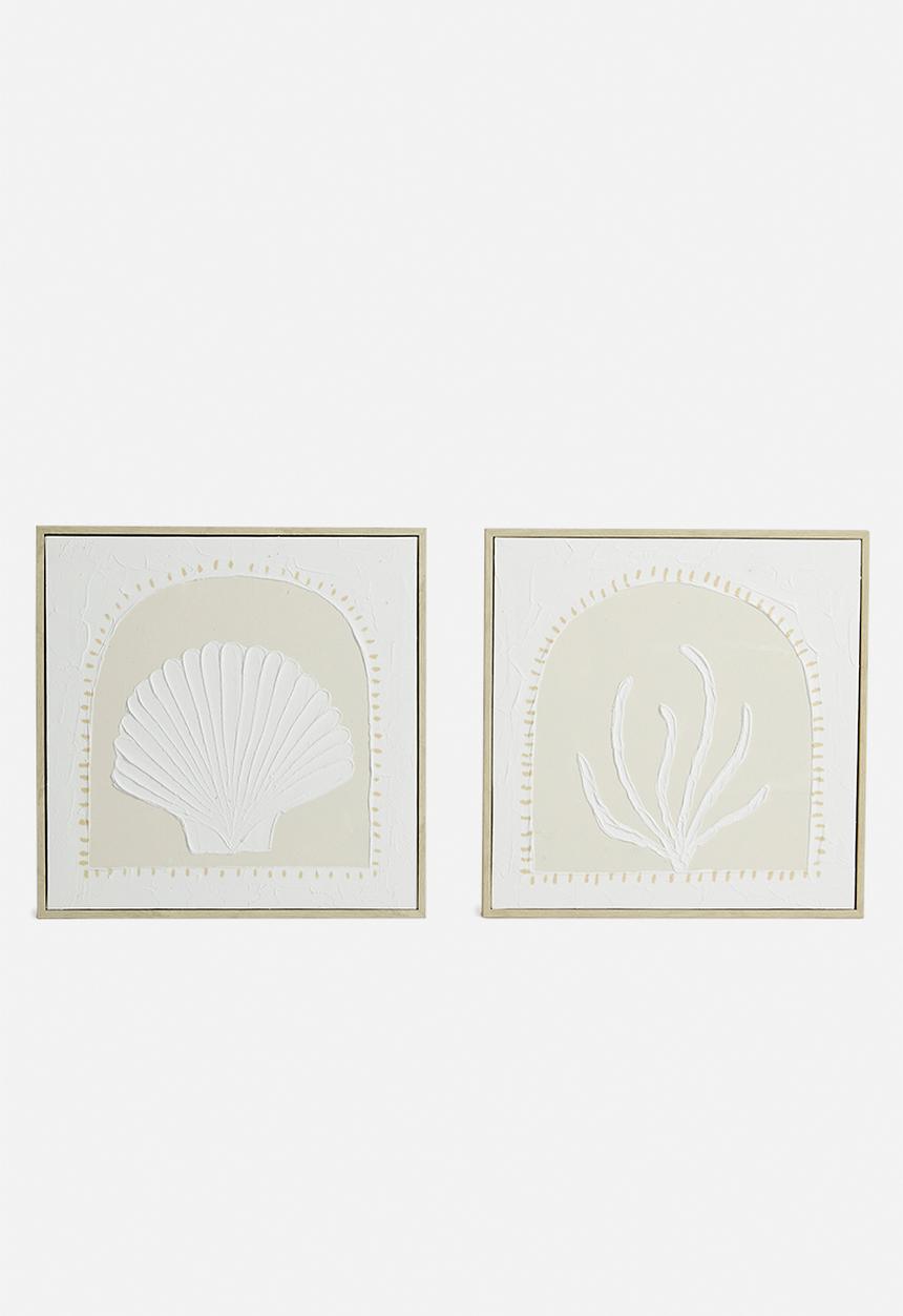 Sixth Floor - Coastal Wall Art Set of 2