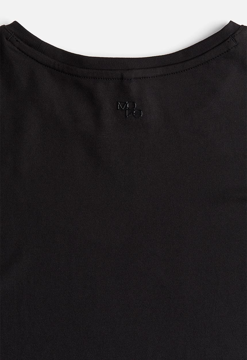H&M - Boxy-style sports top with drymove™ - black