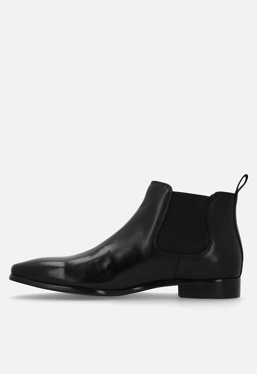 POLO - Chelsea Boot - Black eather