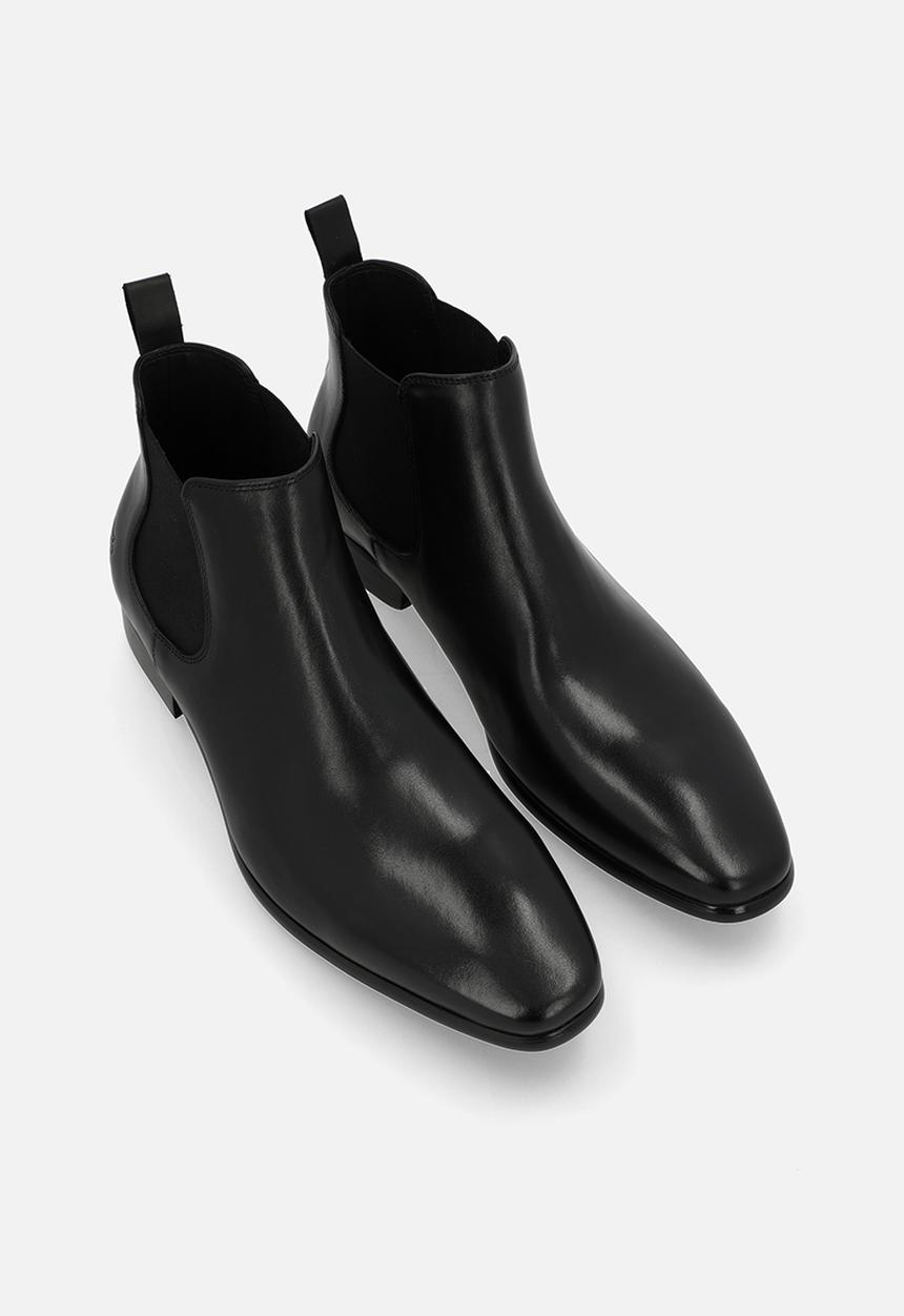 POLO - Chelsea Boot - Black eather
