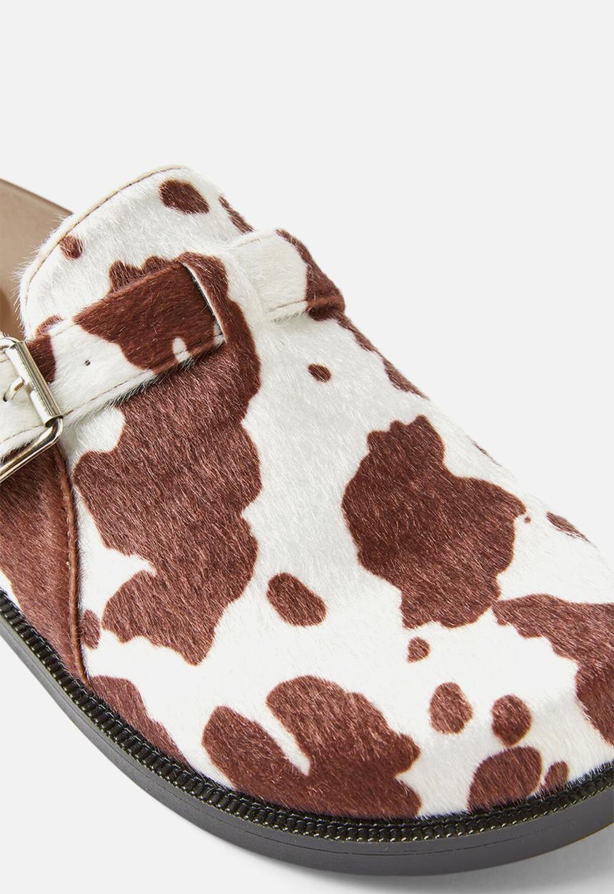 Cotton On - Rae mule - cow print