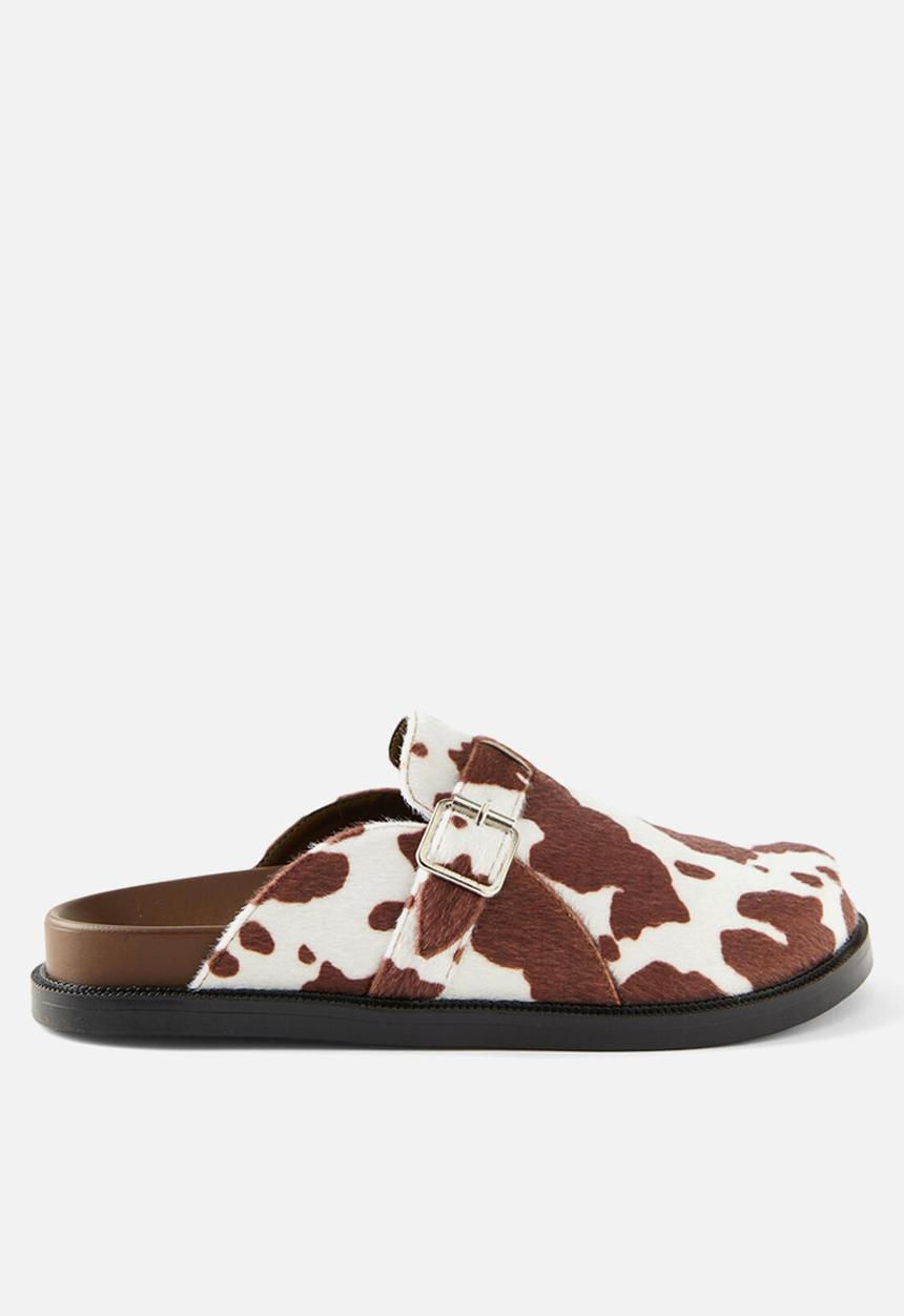 Cotton On - Rae mule - cow print