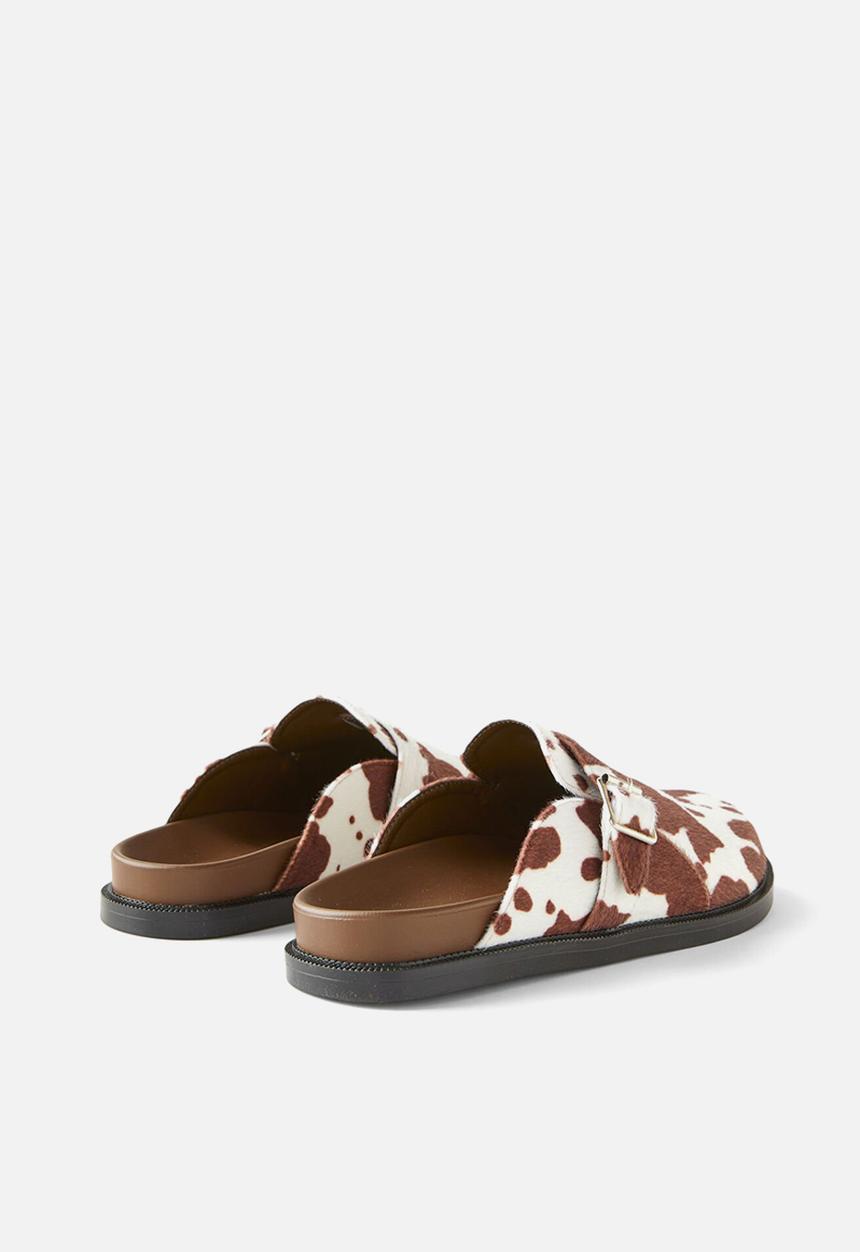 Cotton On - Rae mule - cow print