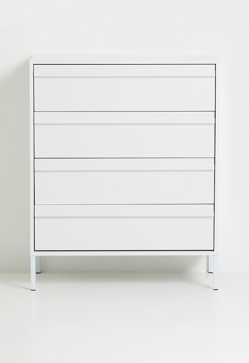 Sixth Floor - Sigil 4 chest drawer - white
