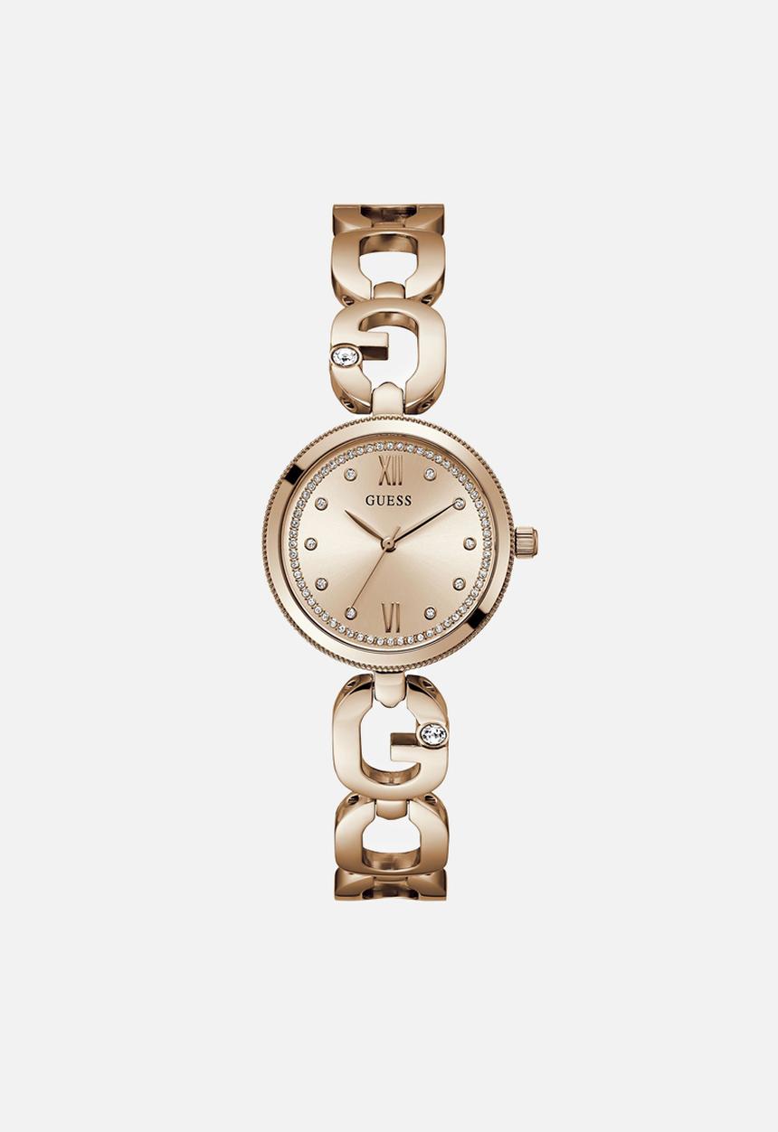 GUESS - Ladies analogue watch - rose gold