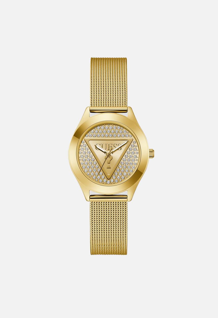 GUESS - Bellini ladies analogue watch - gold