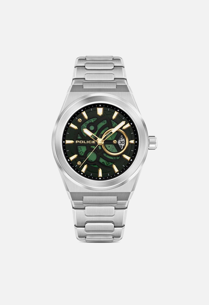 Police - Steel case dial bracelet watch - silver