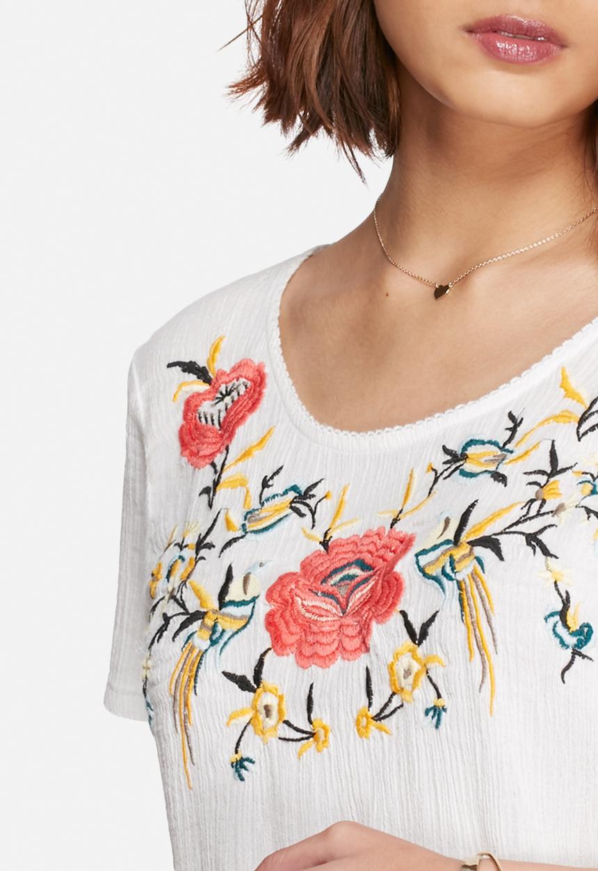 Vero Moda - Senorita embroidered top