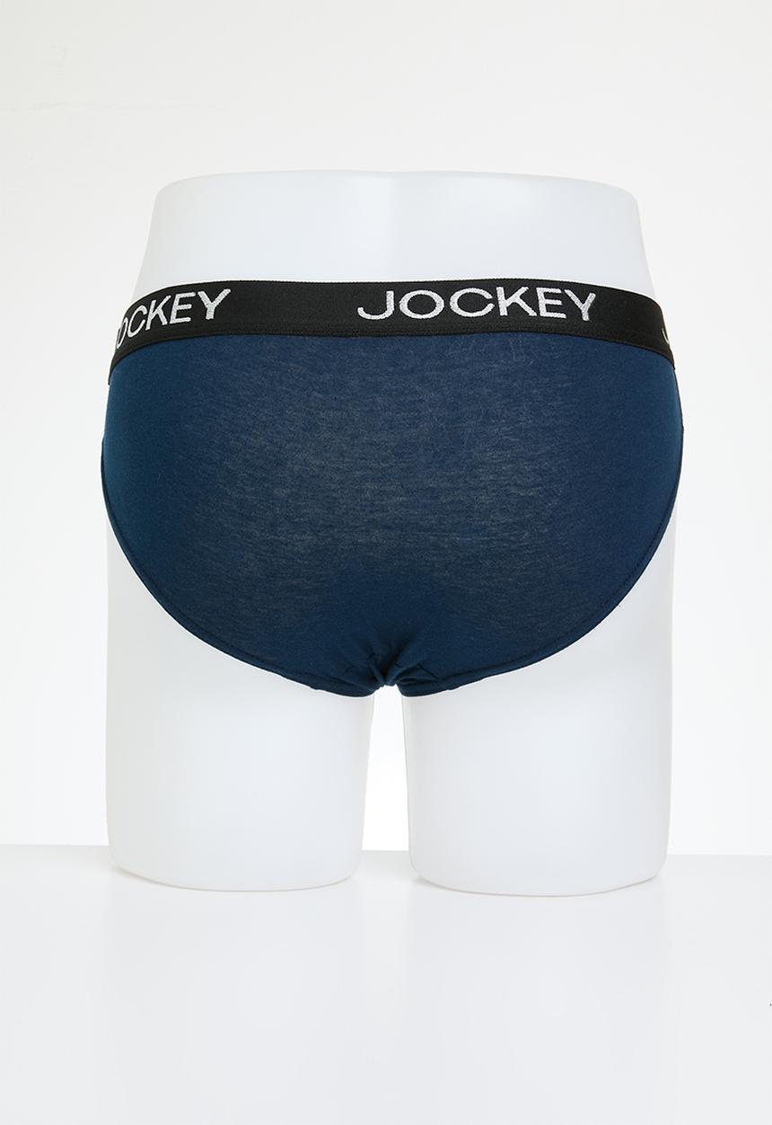Jockey - Great value skants plain 5 pk - Blue/Grey/Black Multi