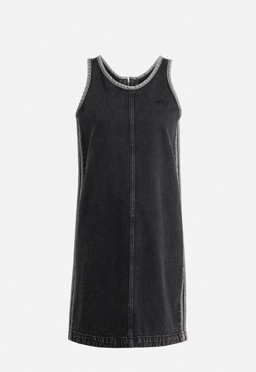 adidas Originals - Denim 3S Dress - True Black Denim