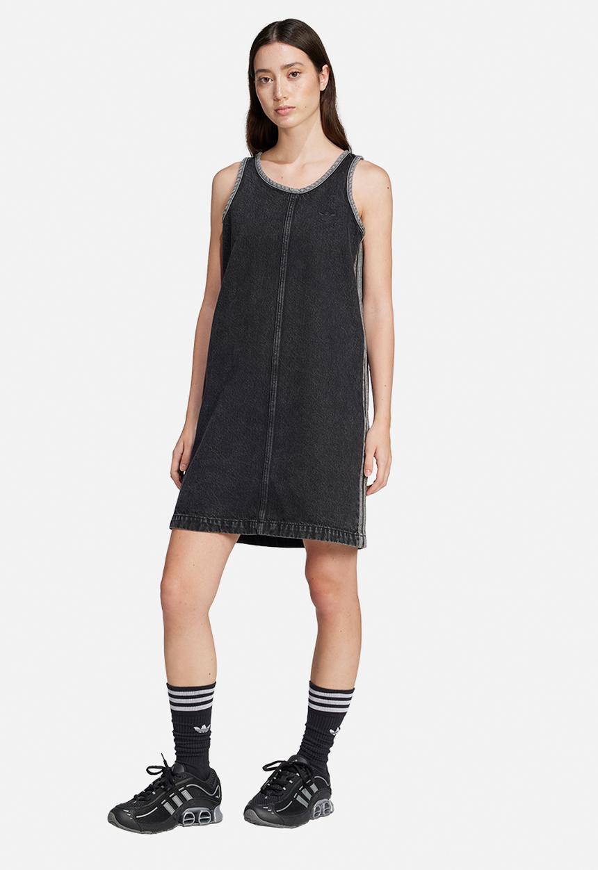 adidas Originals - Denim 3S Dress - True Black Denim