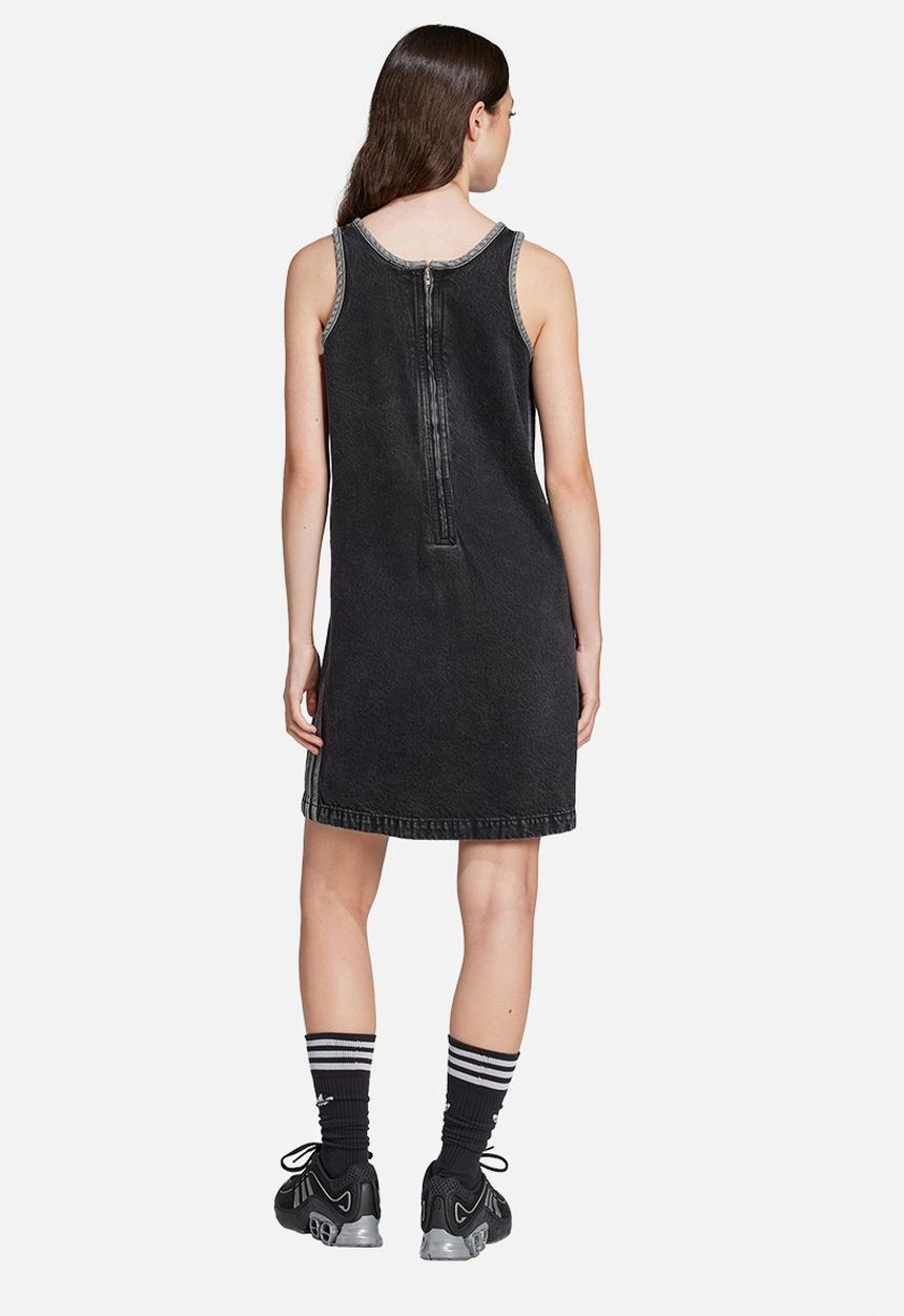 adidas Originals - Denim 3S Dress - True Black Denim