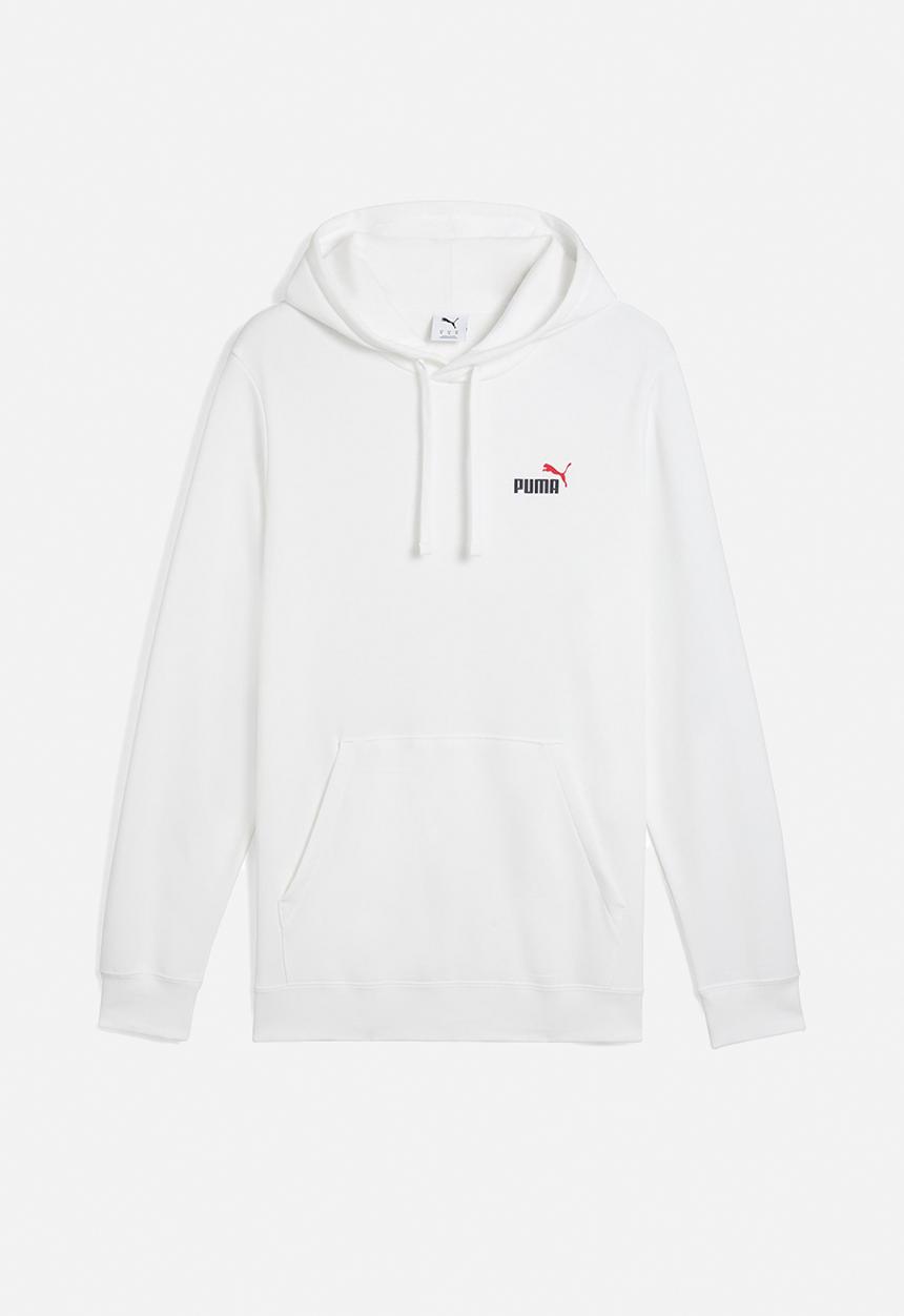 PUMA - ESS 2 Colour Small No. 1 Logo Hoodie FL - White 