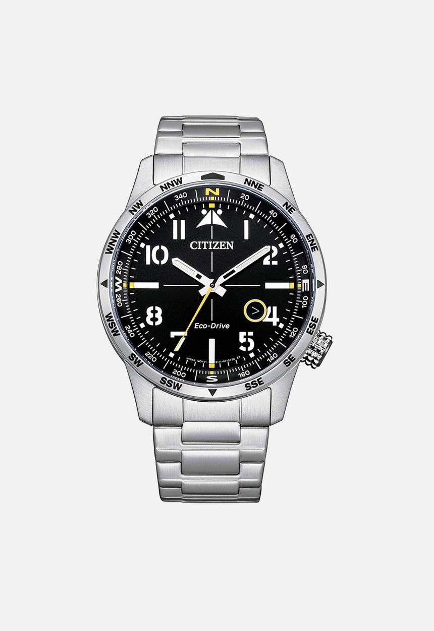 CITIZEN  - Citizen gnts eco-drive brlt sswp wr100- silver
