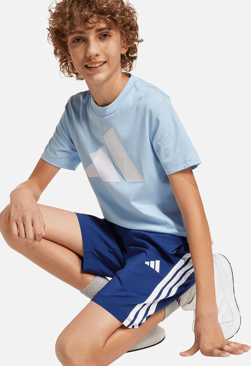 adidas Originals - J 3S Wv Sh - blue & white 