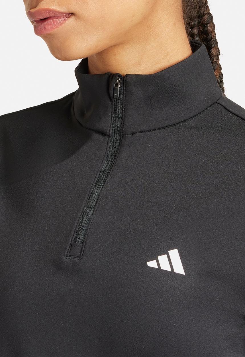 adidas Performance - Hyglm 1/4Zip - Black