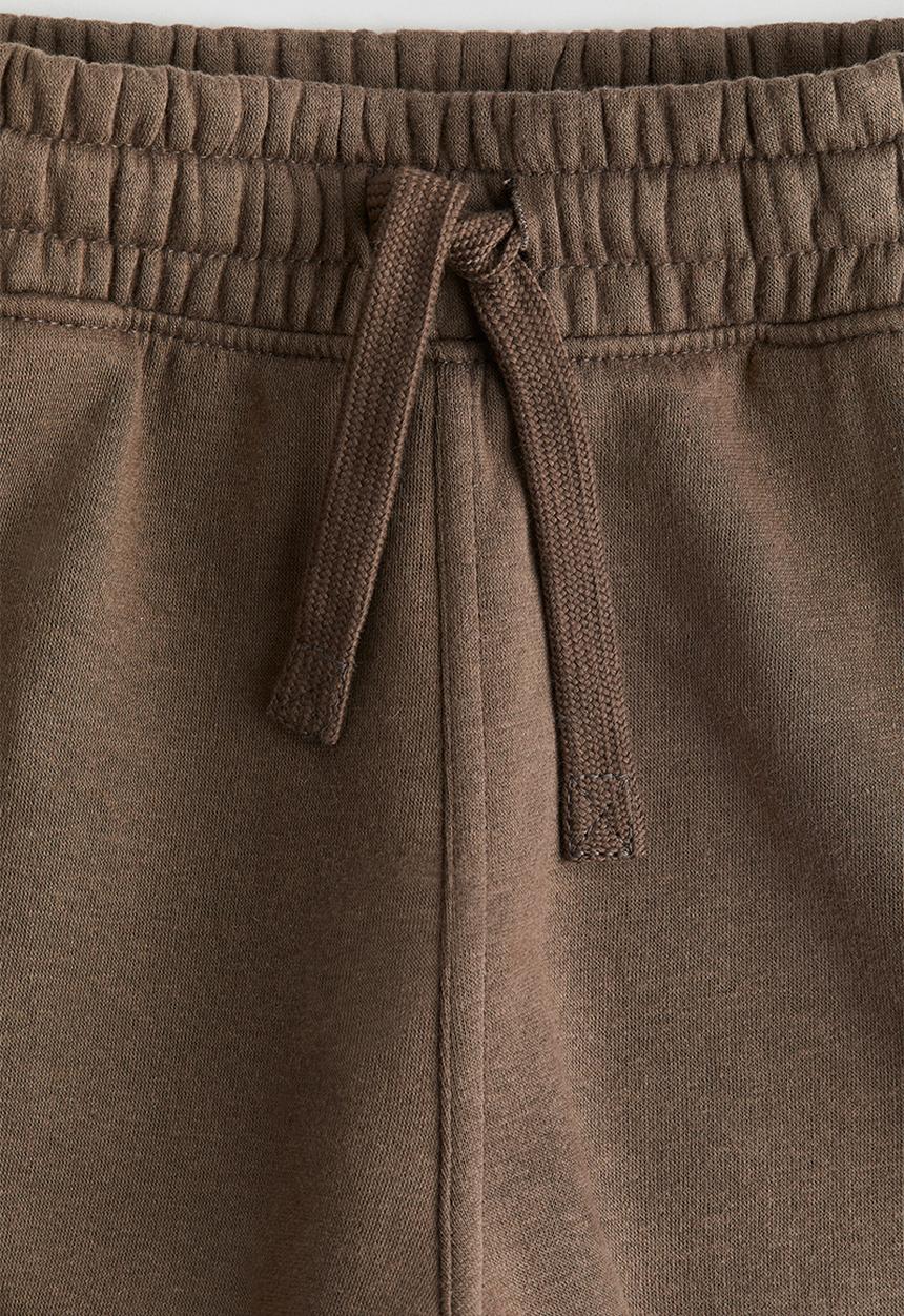 H&M - Cotton sweatshirt joggers - brown