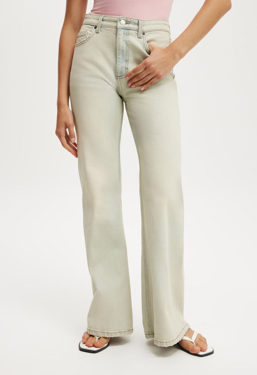 Cotton On - Sienna high flare jean - solar blue
