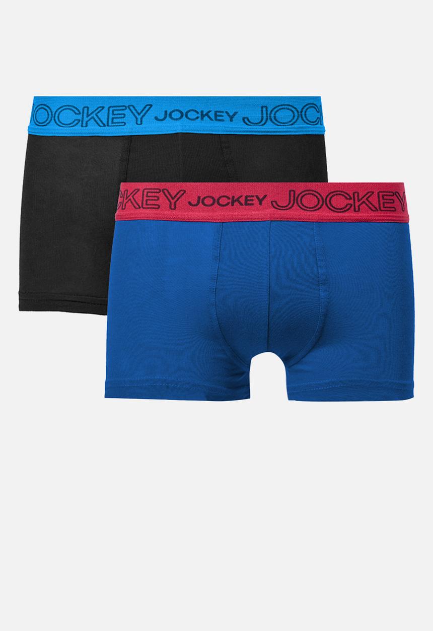 Jockey - 2 pack boys pouch trunk - blue/red