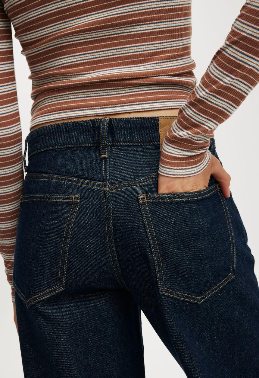 Cotton On - Relaxed wide jean - shutter blue