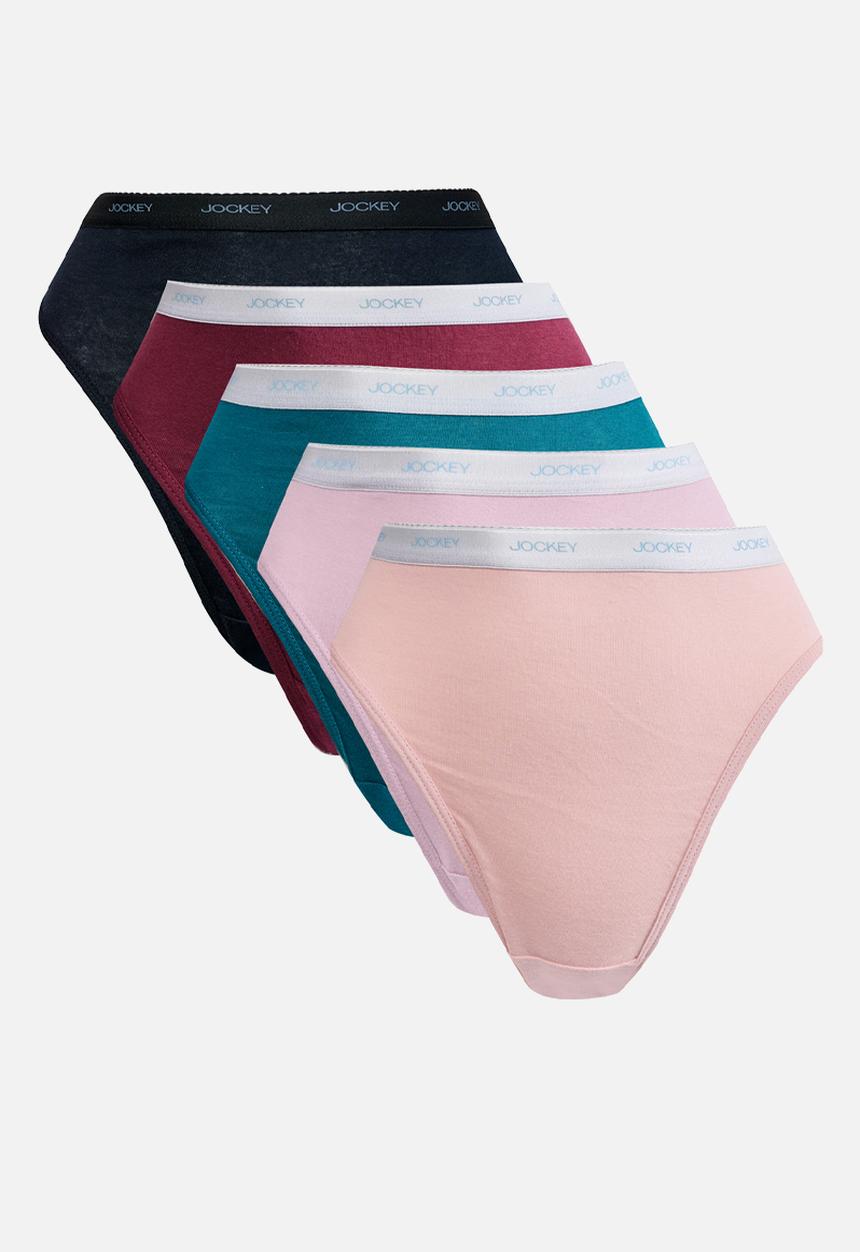 Jockey - 5 Pack plain french cut - multi