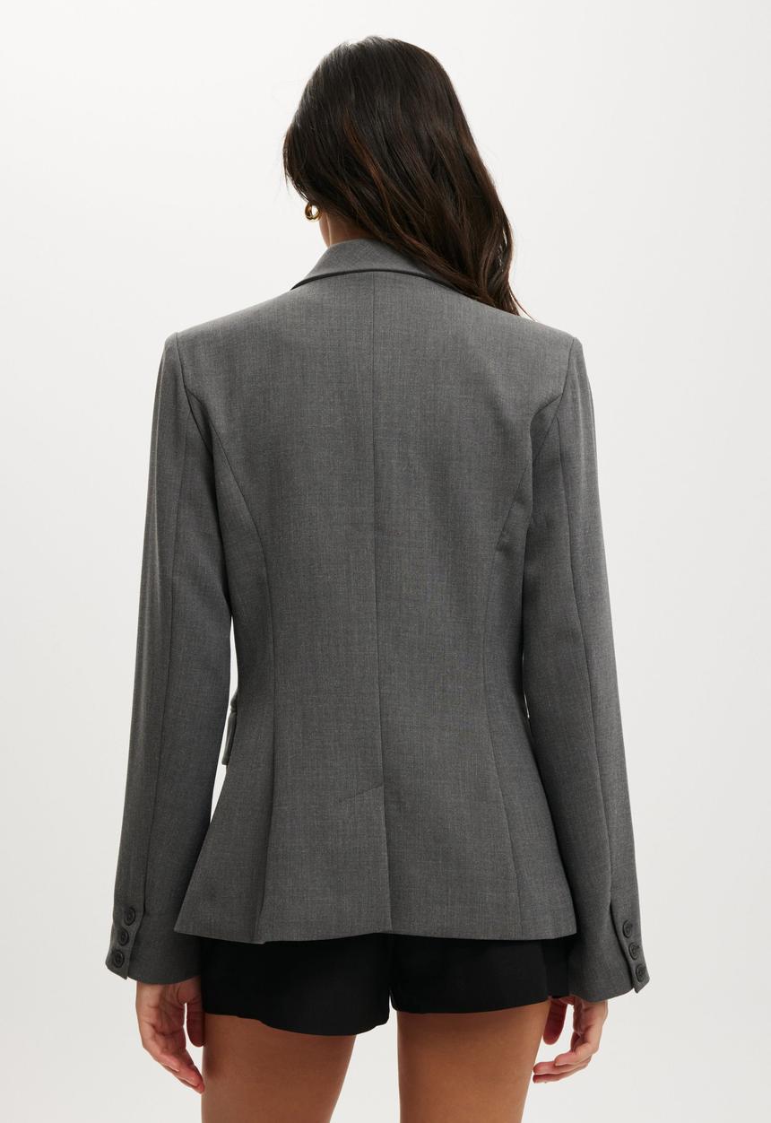 Cotton On - Luis blazer - charcoal