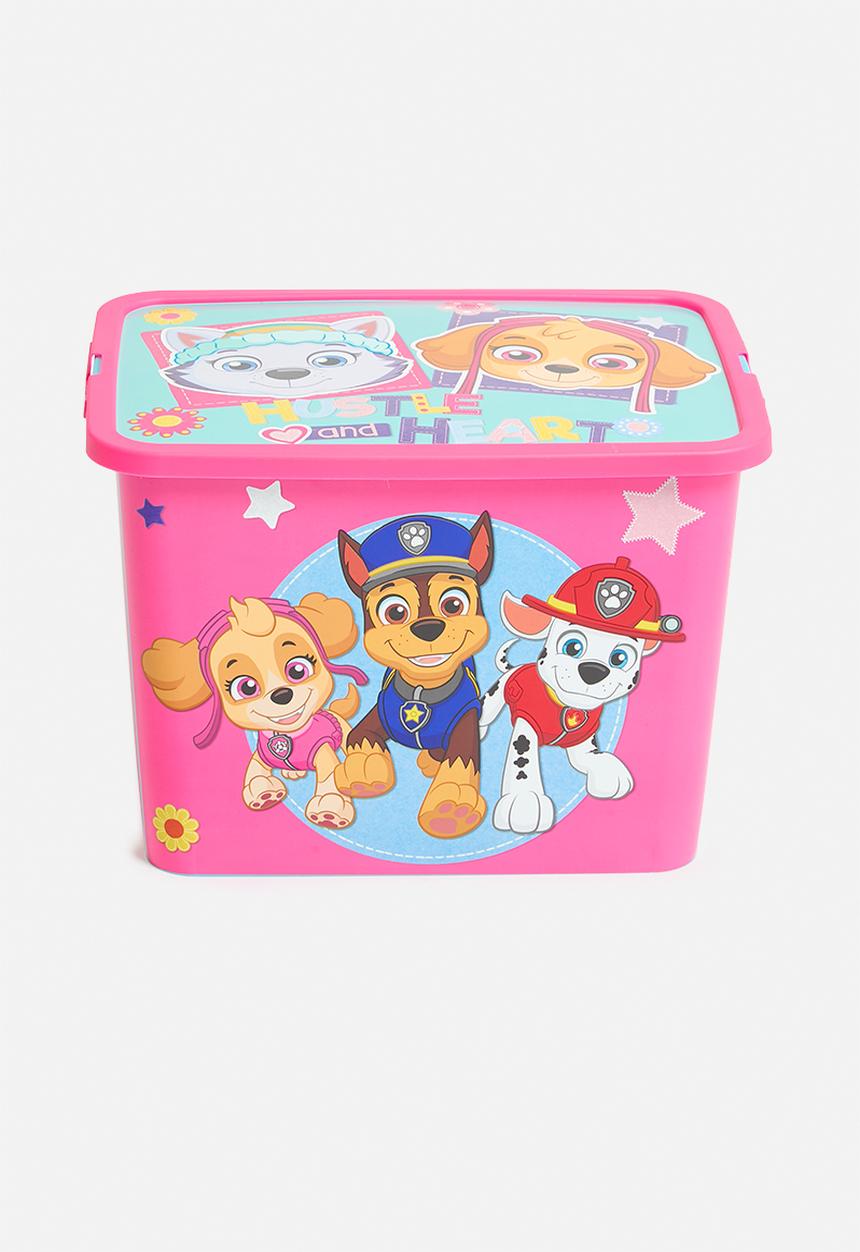 Disney - Paw Patrol storage click box - Pink