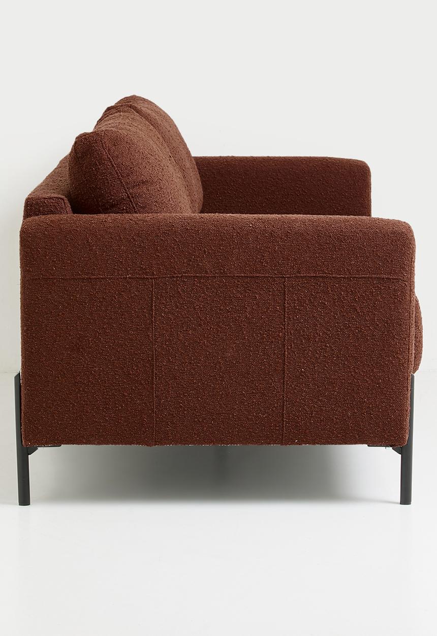 Sixth Floor - Hadley 3 seater sofa-rust
