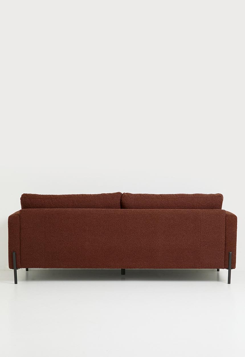 Sixth Floor - Hadley 3 seater sofa-rust
